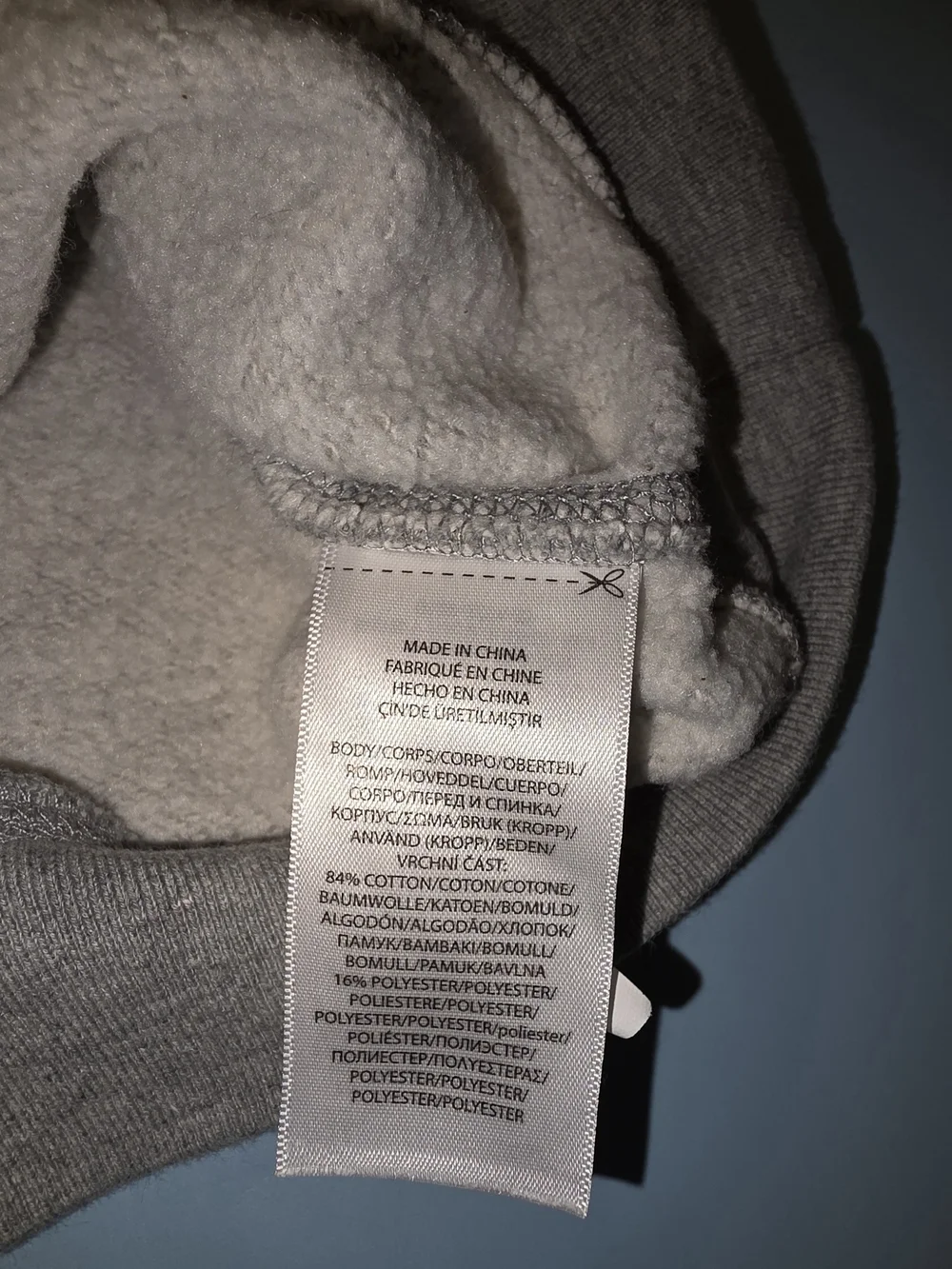 Ralph Lauren Polo Kids' Grey Bear Graphic Sweatshirt Size 5